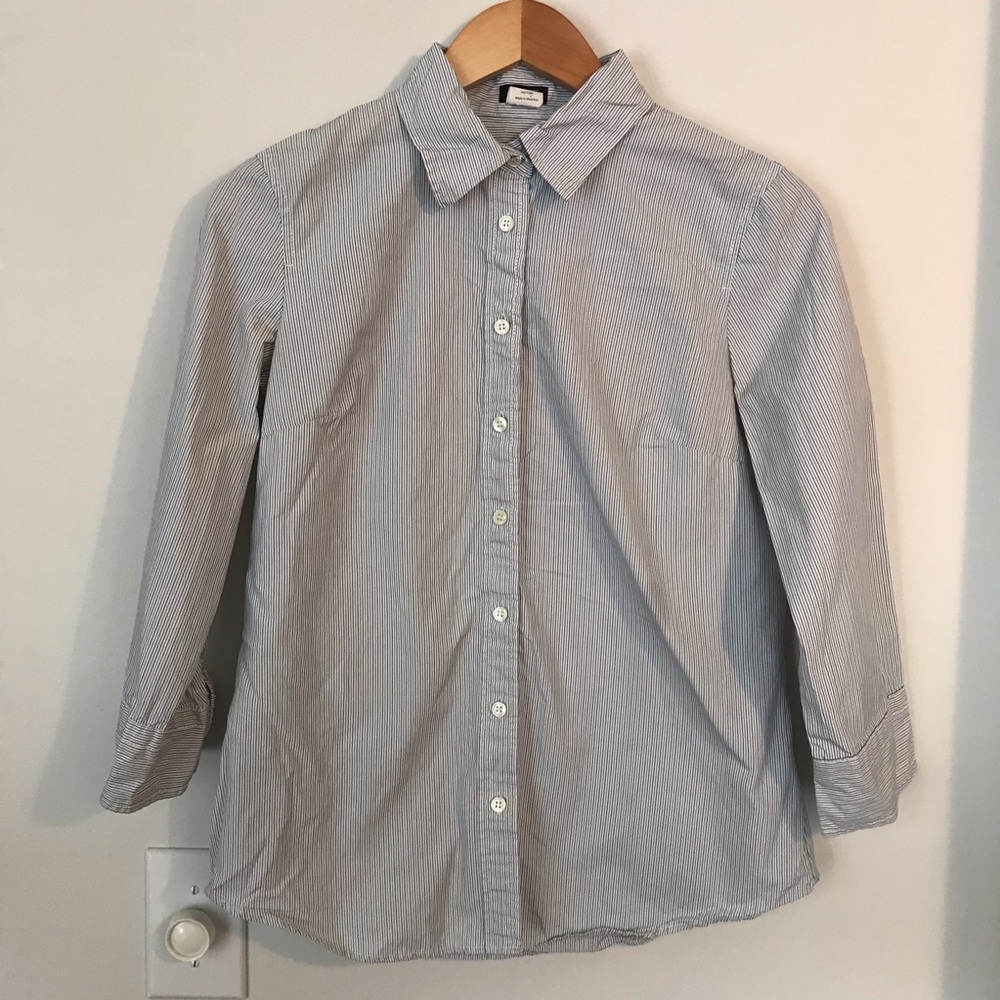 EUC J Crew Factory 3/4 sleeve shirt